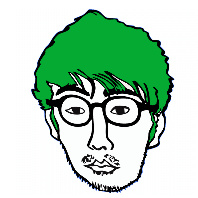 Green portrait